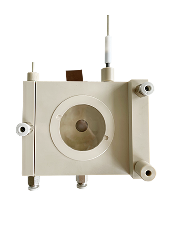 In situ Raman electrochemical reaction cell