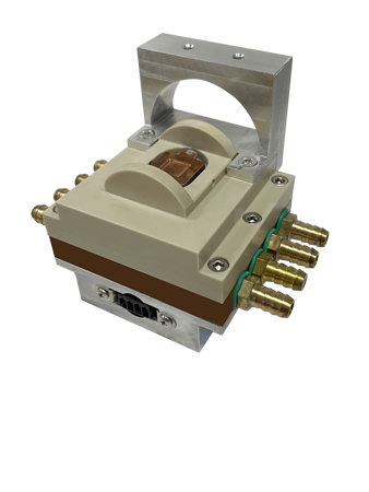 In situ XRD low-temperature reaction cell